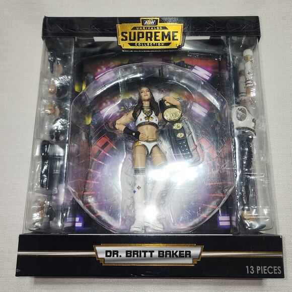 DR. Britt baker AEW Unrivaled supreme collection - Picture 1 of 7